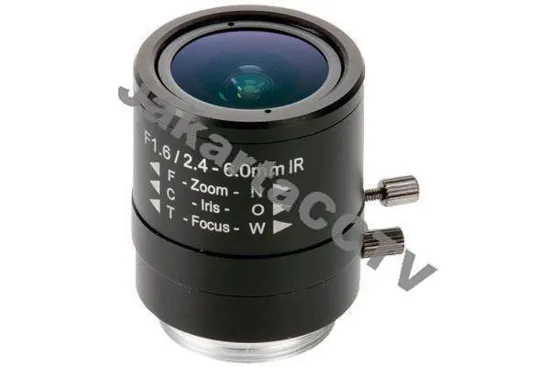 Axis Lens CS 2.4-6mm Manual Iris