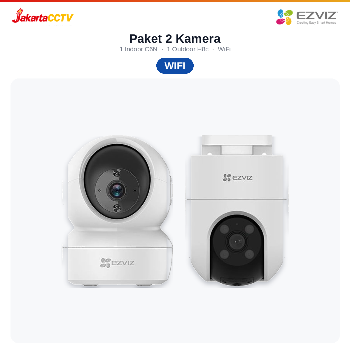 Paket CCTV Ezviz 2 Channel