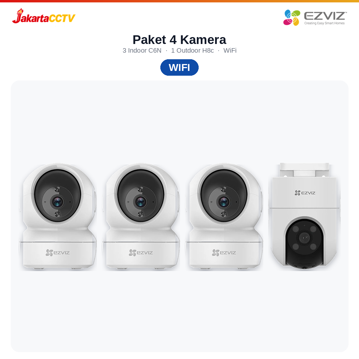 Paket CCTV Ezviz 4 Channel