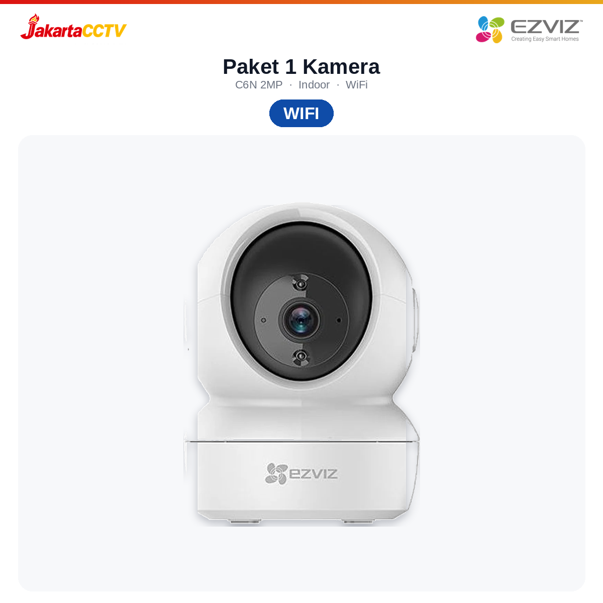 Paket CCTV Ezviz C6N 2MP