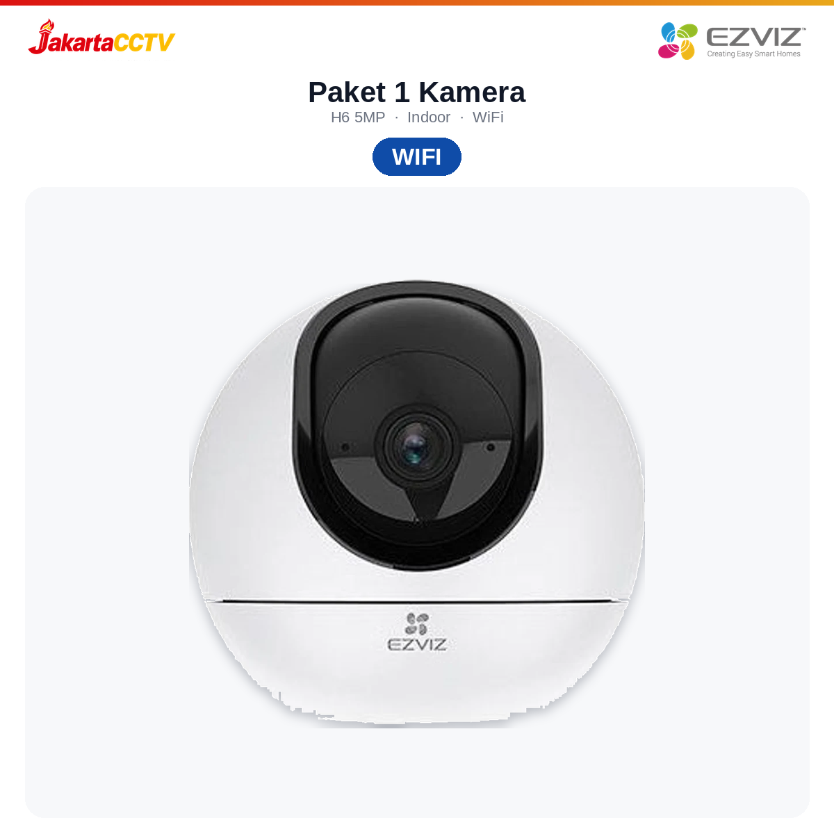 Paket CCTV Ezviz H6 5MP