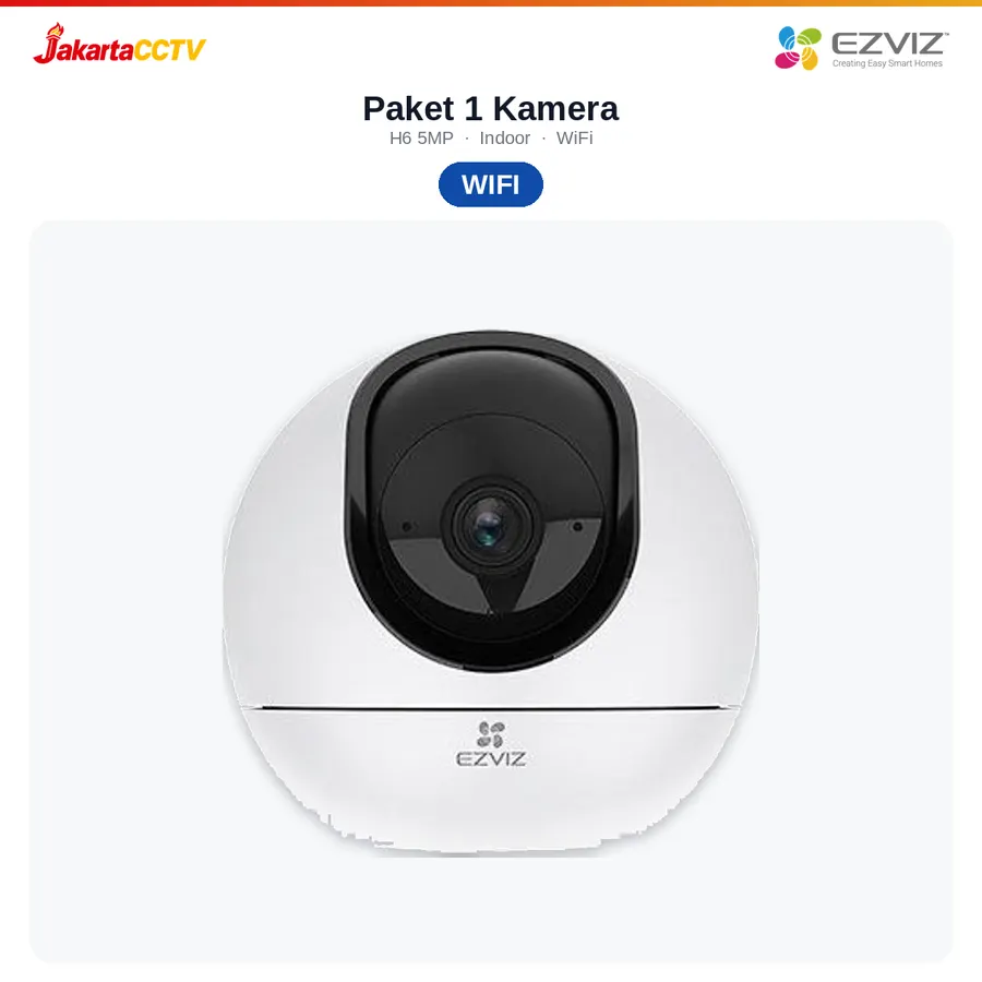 Paket CCTV Ezviz H6 5MP