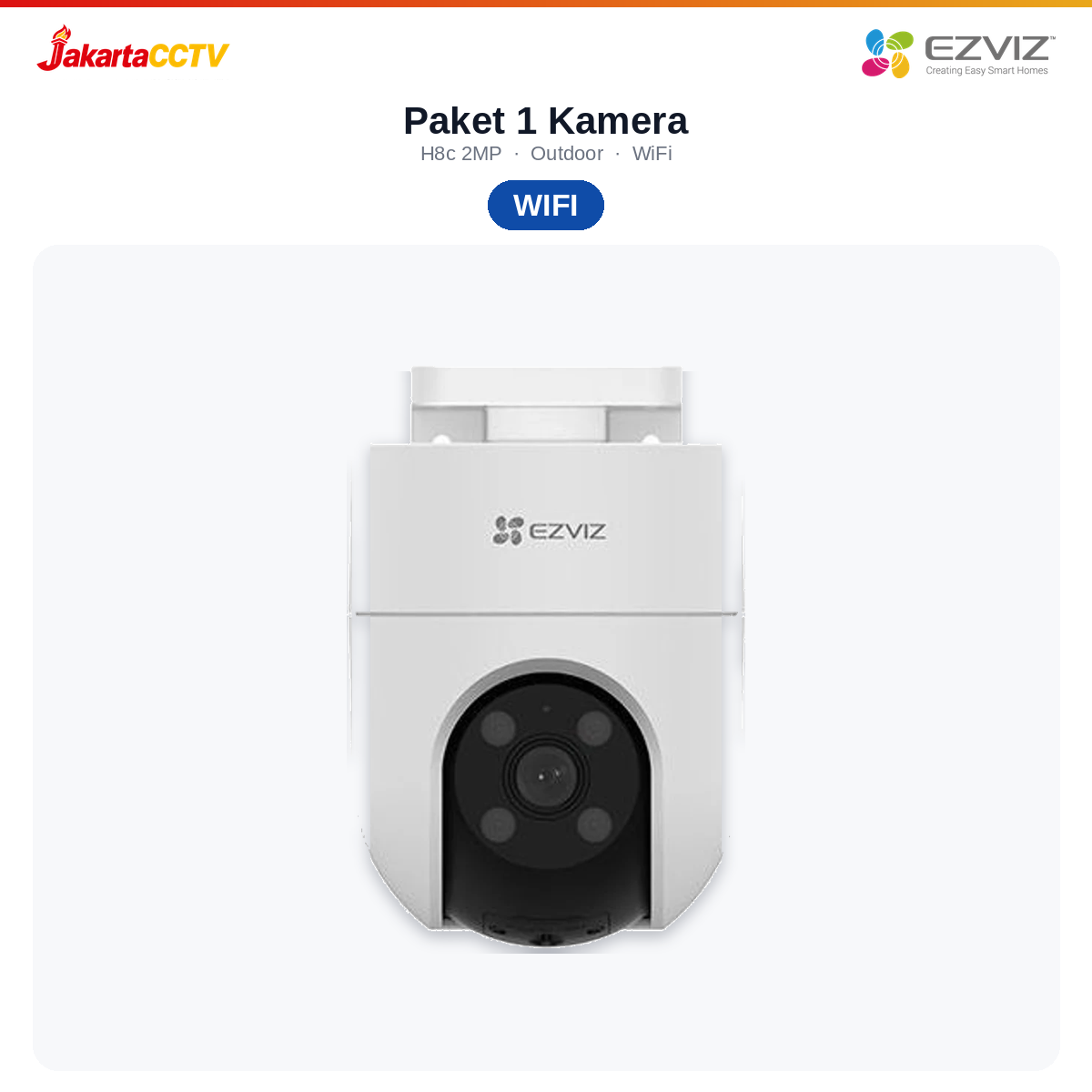 Paket CCTV Ezviz H8c 2MP