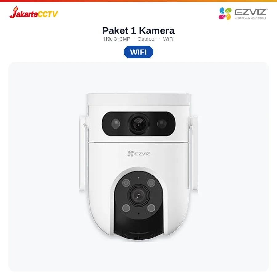 Paket CCTV Ezviz H9c 3+3MP