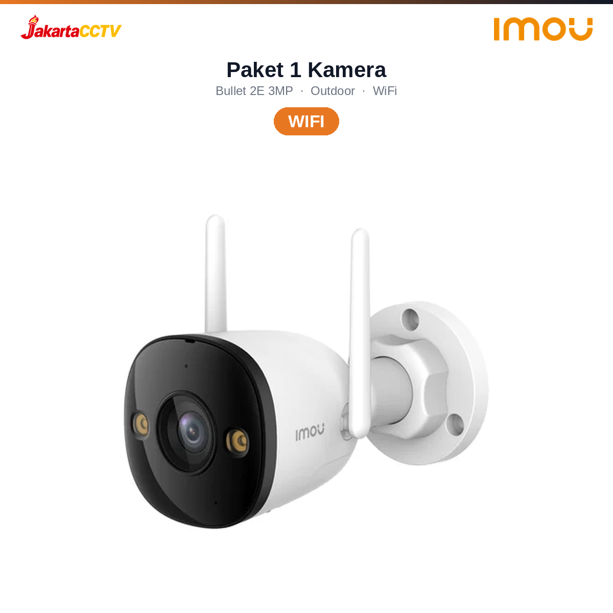 Paket CCTV Imou Bullet 2E 3MP