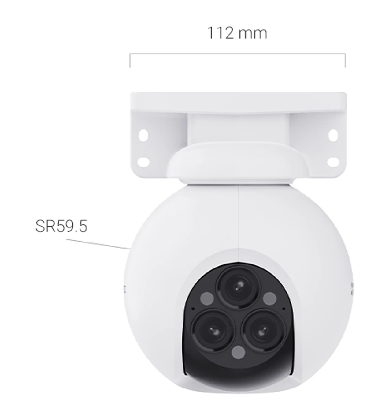 EZVIZ H80f 4+4+4MP
