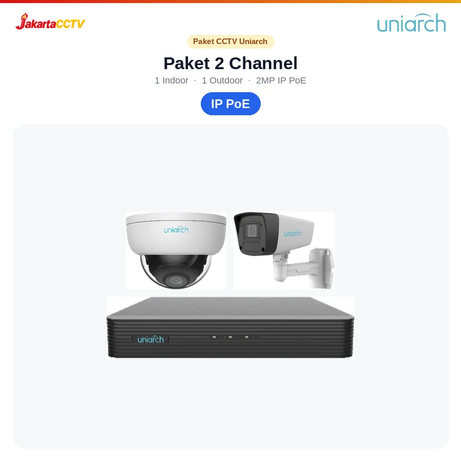 Paket CCTV Uniarch 2 Channel