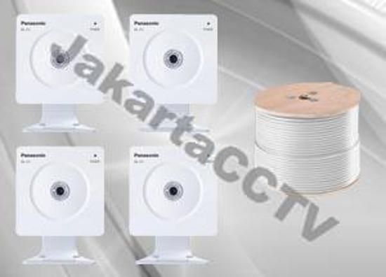 Gambar Paket Panasonic IP Kamera 4 Ch