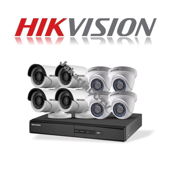 Gambar [Paket CCTV Kamera HDTVI] Paket CCTV HDTVI Camera Hikvision 8 Channel 2.0 MP