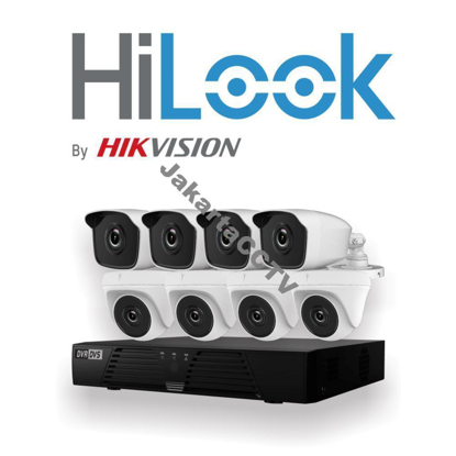 Gambar Paket CCTV Hilook 8 Channel 2.0 MP