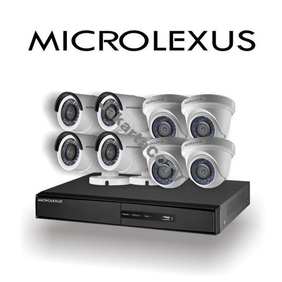 Gambar [Paket CCTV Kamera HDCVI] Paket CCTV HDCVI Camera Microlexus 8 Channel 2.0 MP