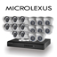 Gambar [Paket CCTV Kamera HDCVI] Paket CCTV HDCVI Camera Microlexus 16 Channel 2.0 MP
