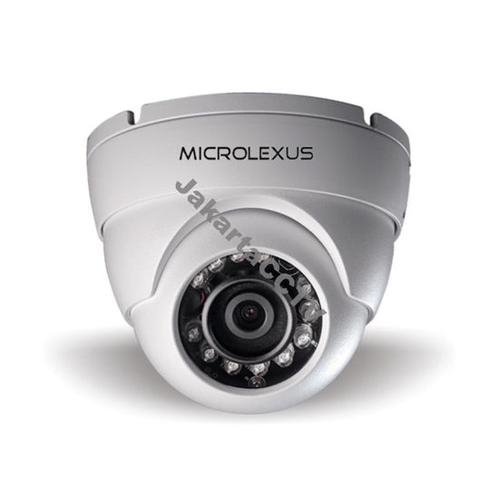 Gambar [HDCVI Camera] Microlexus KPD-120M Smart IR Vandal Dome Camera 2.0 MP