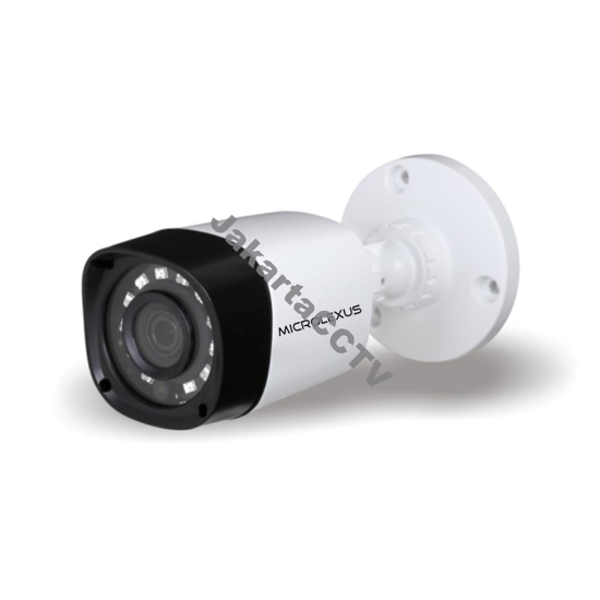 Gambar [HDCVI Camera] Microlexus KPF-120M Smart IR Vandal Bullet Camera 2.0 MP