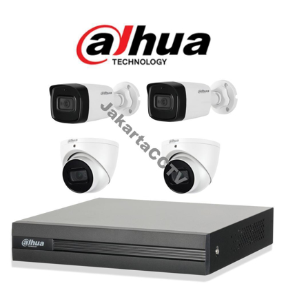 Gambar Paket CCTV Dahua Audio Series 2MP 4 Channel
