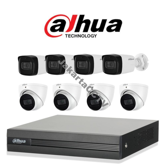 Gambar Paket CCTV Dahua Audio Series 2MP 8 Channel