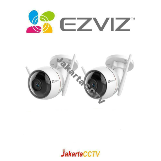 Gambar Paket CCTV Wireless Ezviz Outdoor 2.0 MP